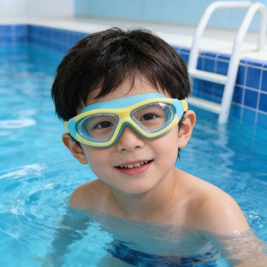 Swimming Goggles Anti Fog - High-definition Children's Waterproof And Anti Fog