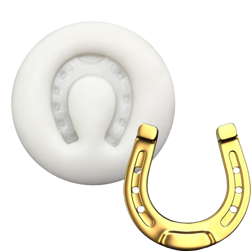 Horseshoe Game Set - Horseshoe Silicone Sugarcraft Mold Chocolate Cupcake