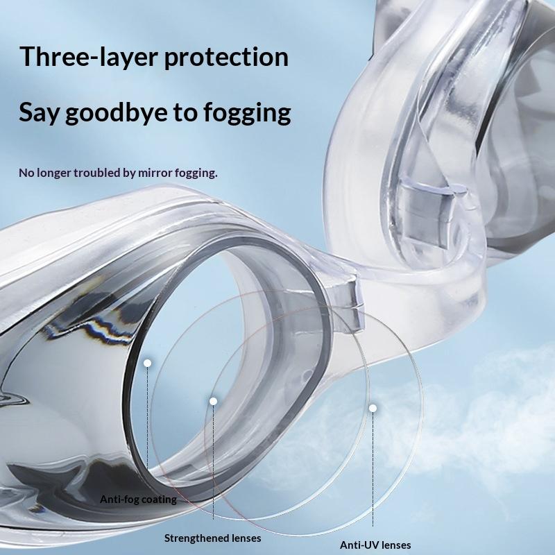 1PC Silicone Goggle HD Waterpr - Swimming Goggles Anti Fog ulasan dan harga