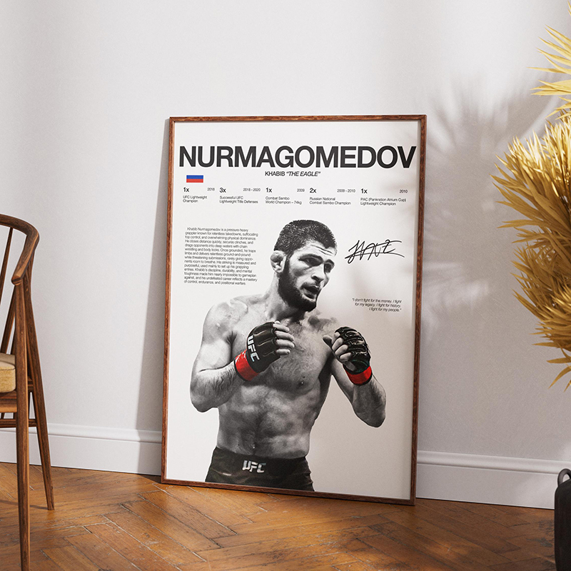Famous Boxing Legends Fighting - Sports Equipment Poster ulasan dan harga
