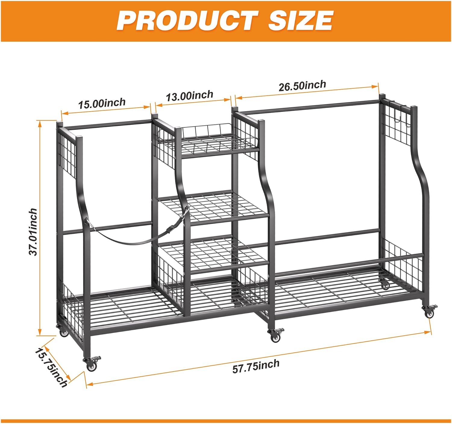 Golf Bag Storage Rack Organize - Sports Equipment Storage Rack ulasan dan harga