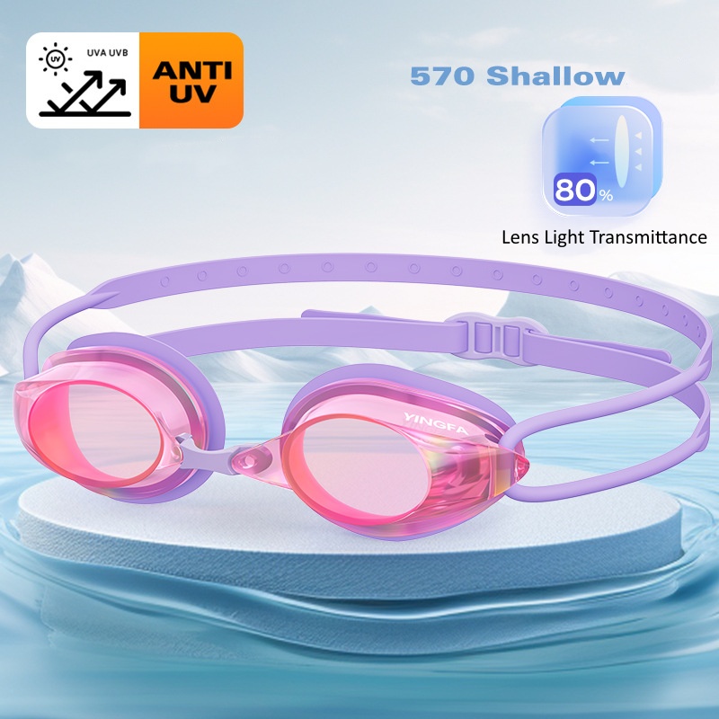 Unisex Racing Swim Goggles - A - Swimming Goggles Anti Fog ulasan dan harga