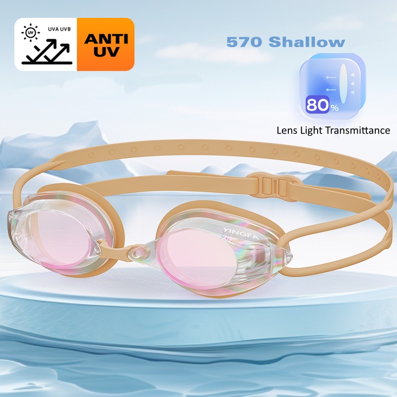 Unisex Racing Swim Goggles - A - Swimming Goggles Anti Fog ulasan dan harga