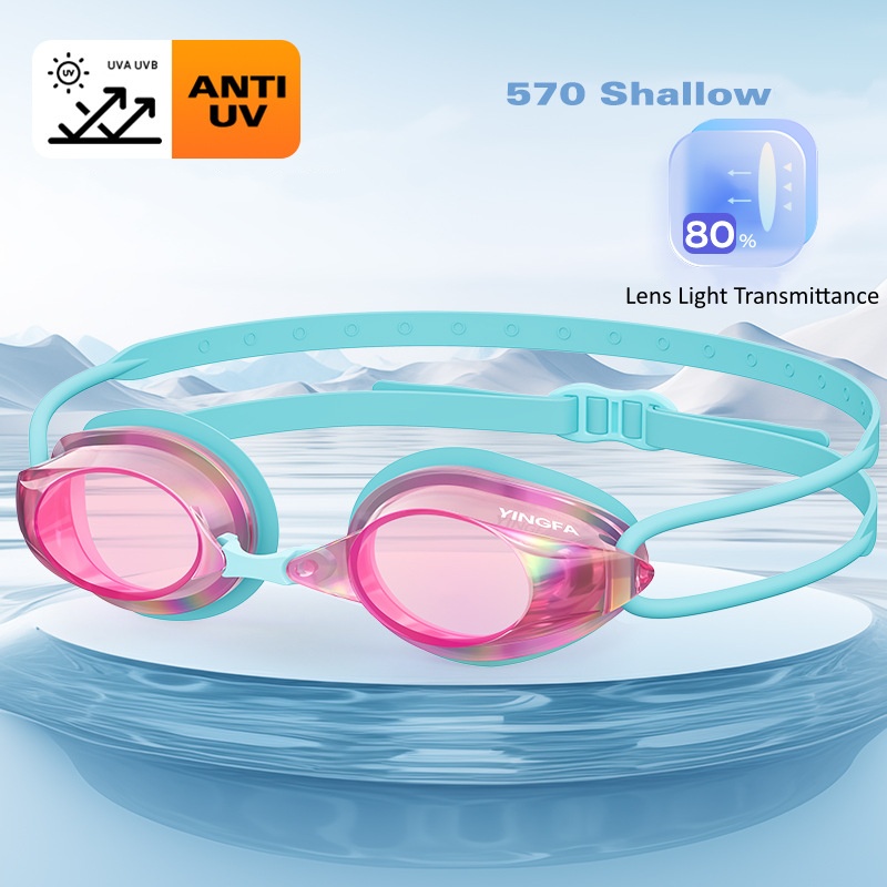 Unisex Racing Swim Goggles - A - Swimming Goggles Anti Fog ulasan dan harga