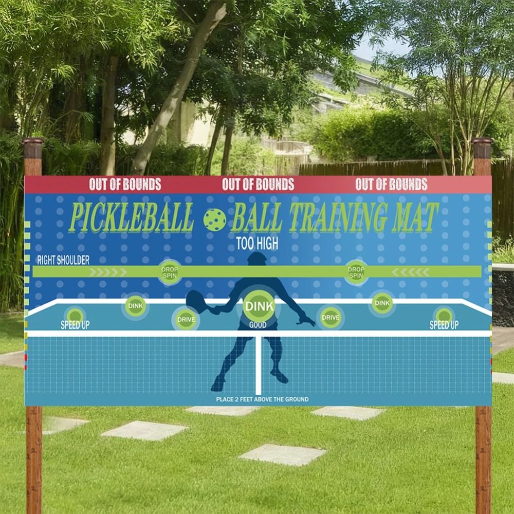 180x89cm Pickleball Practice P - Sports Equipment Poster ulasan dan harga