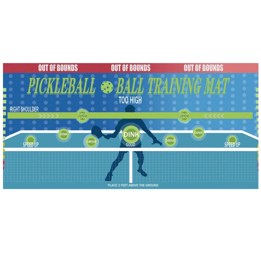 180x89cm Pickleball Practice P - Sports Equipment Poster ulasan dan harga