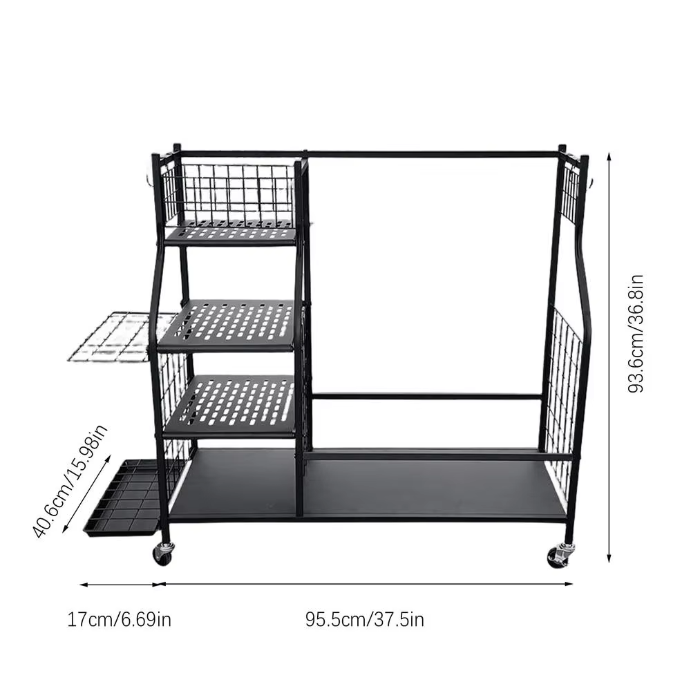 Golf Bag Storage Garage Organi - Sports Equipment Storage Rack ulasan dan harga