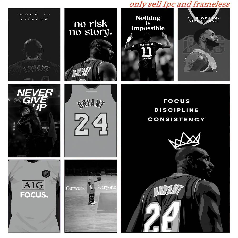 Athlete Inspirational Quotatio - Sports Equipment Poster ulasan dan harga