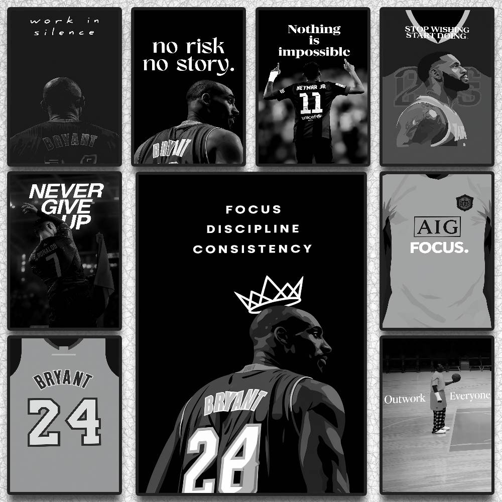 Athlete Inspirational Quotatio - Sports Equipment Poster ulasan dan harga