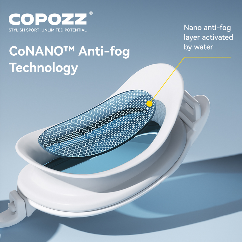COPOZZ Myopia Swimming Goggles - Swimming Goggles Anti Fog ulasan dan harga