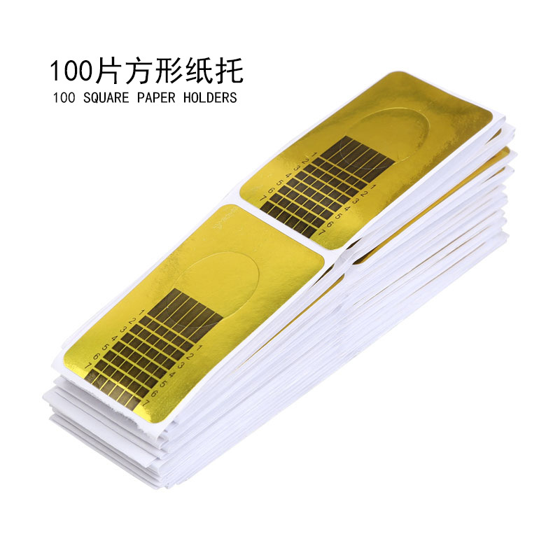 100Pcs/Pack French Nail Form T - Horseshoe Game Set ulasan dan harga
