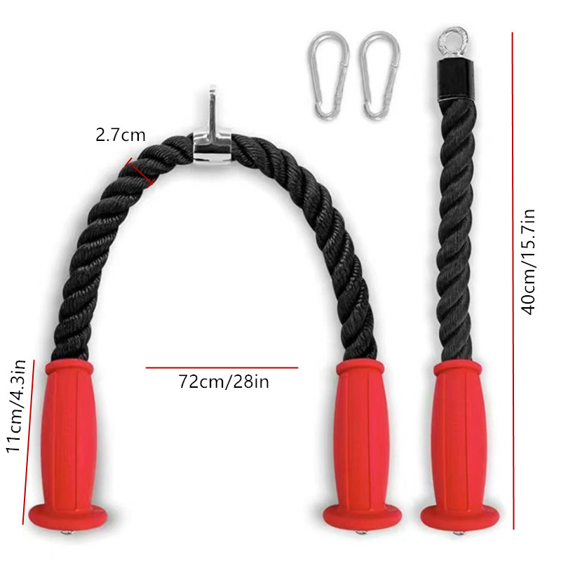 Ergonomic Tricep Ropes Non-Sli - Sports Equipment Meaning ulasan dan harga