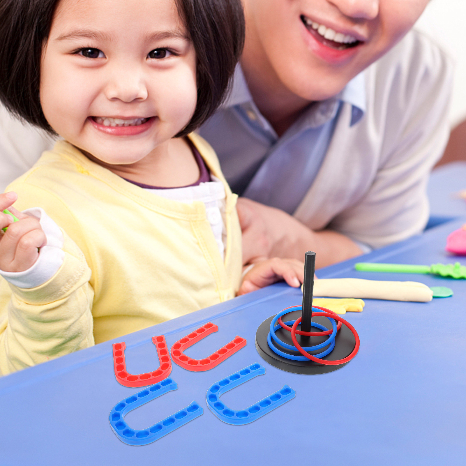 1Set Children Educational Plas - Horseshoe Game Set ulasan dan harga