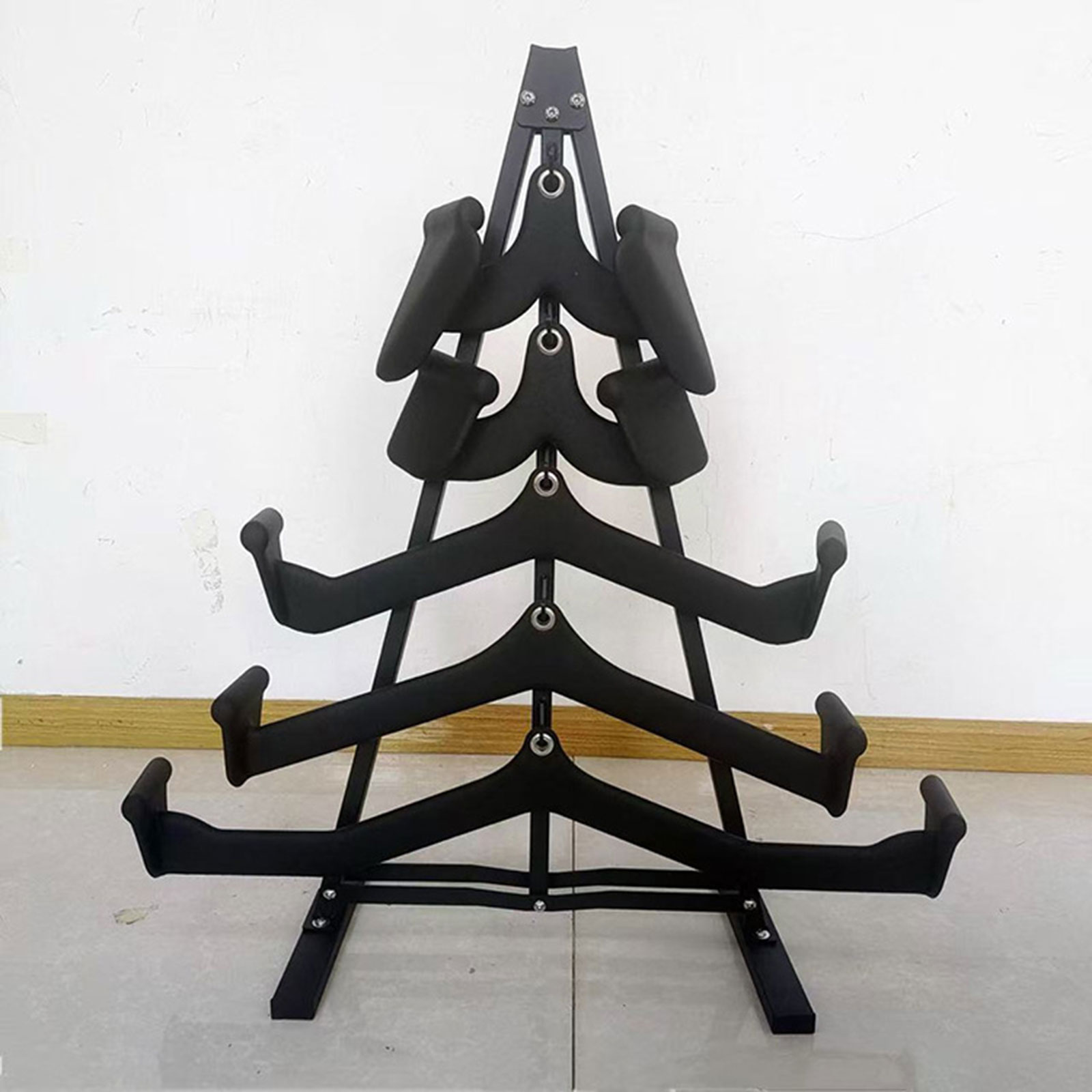 Lat Pull Down Bar Organizer wi - Sports Equipment Storage Rack ulasan dan harga