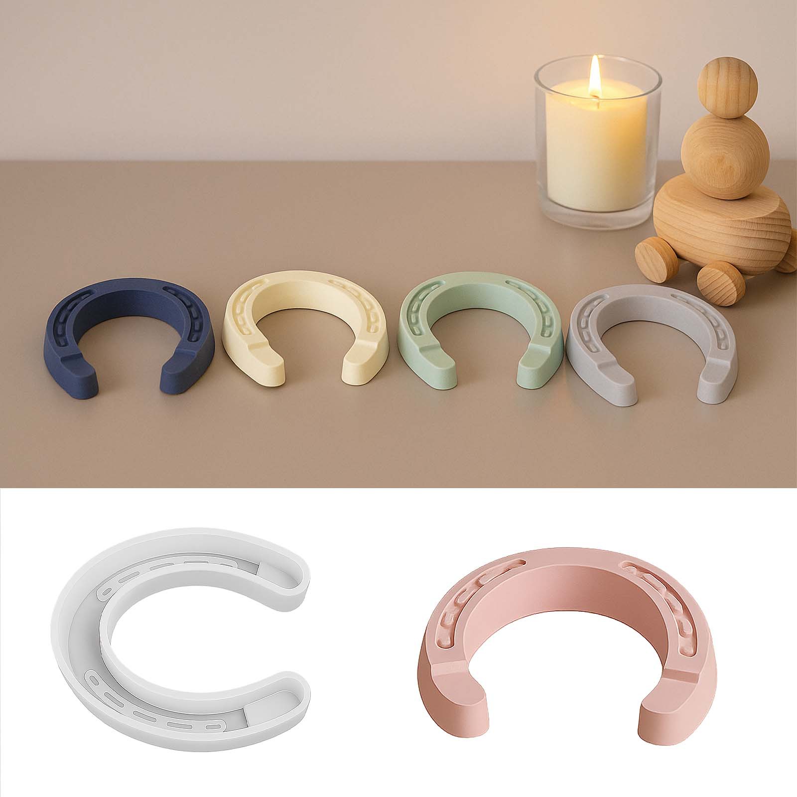 Horseshoe Crystal Epoxy Resin  - Horseshoe Game Set ulasan dan harga