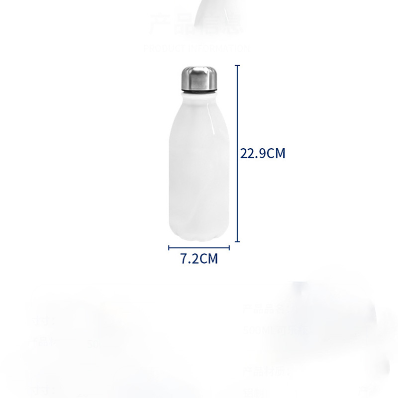 500ml  Aluminum Cola Shape Bot - Sports Equipment Photos ulasan dan harga