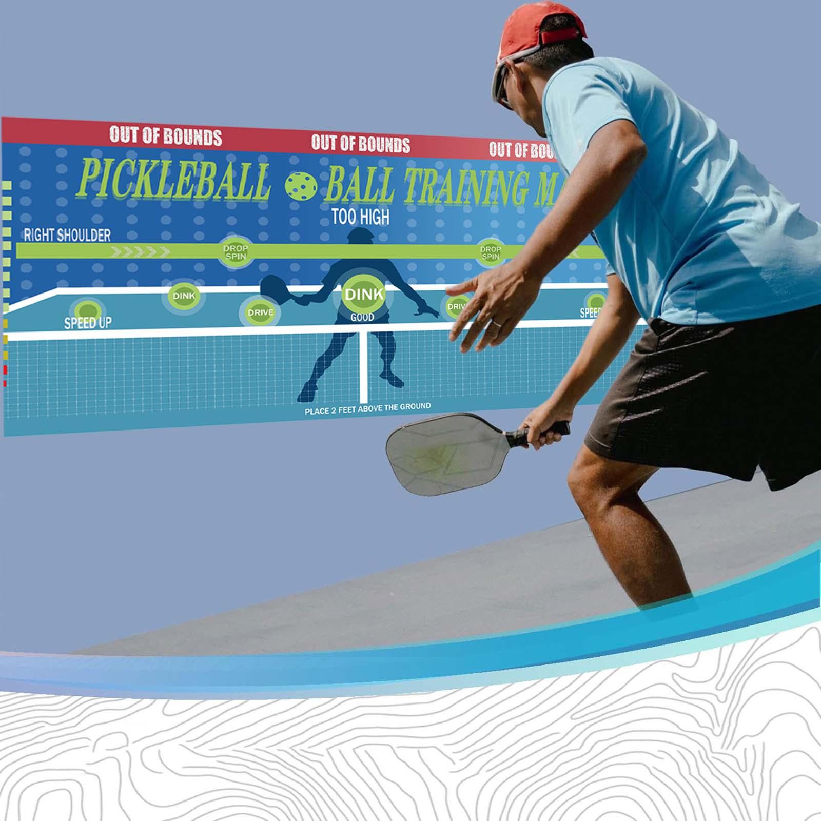 Pickleball Dink Pad Hitting Pr - Sports Equipment Poster ulasan dan harga