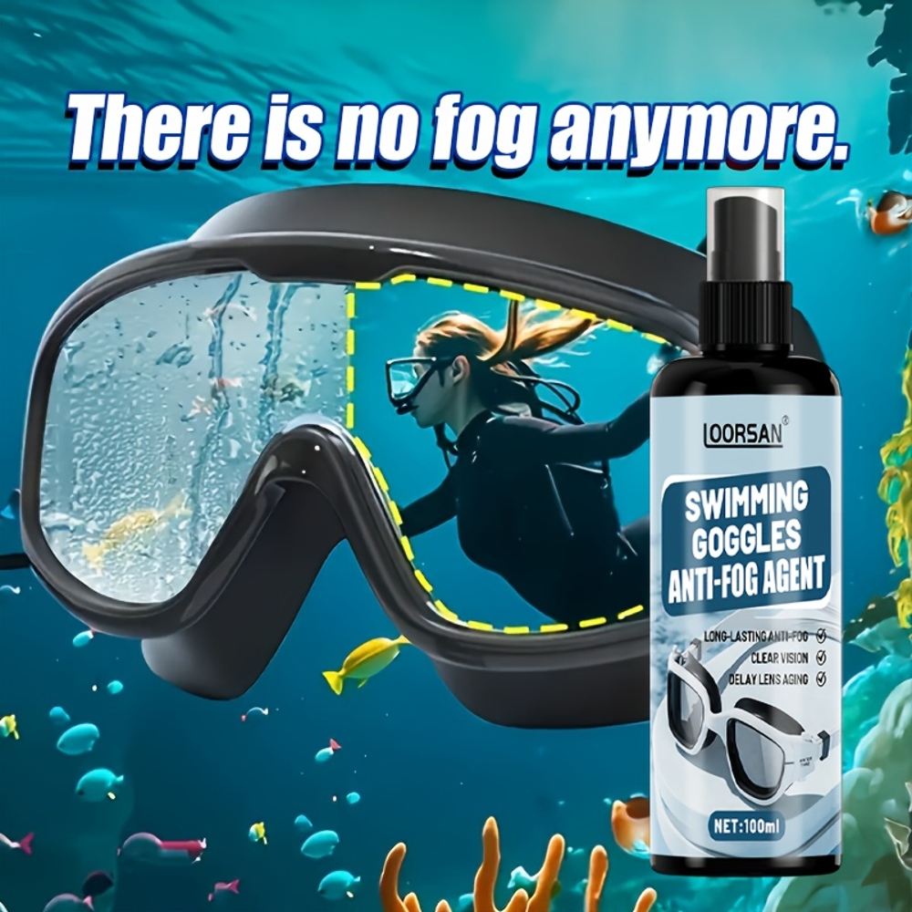 LOORSAN 100ML Goggles Anti-Fog - Swimming Goggles Anti Fog ulasan dan harga