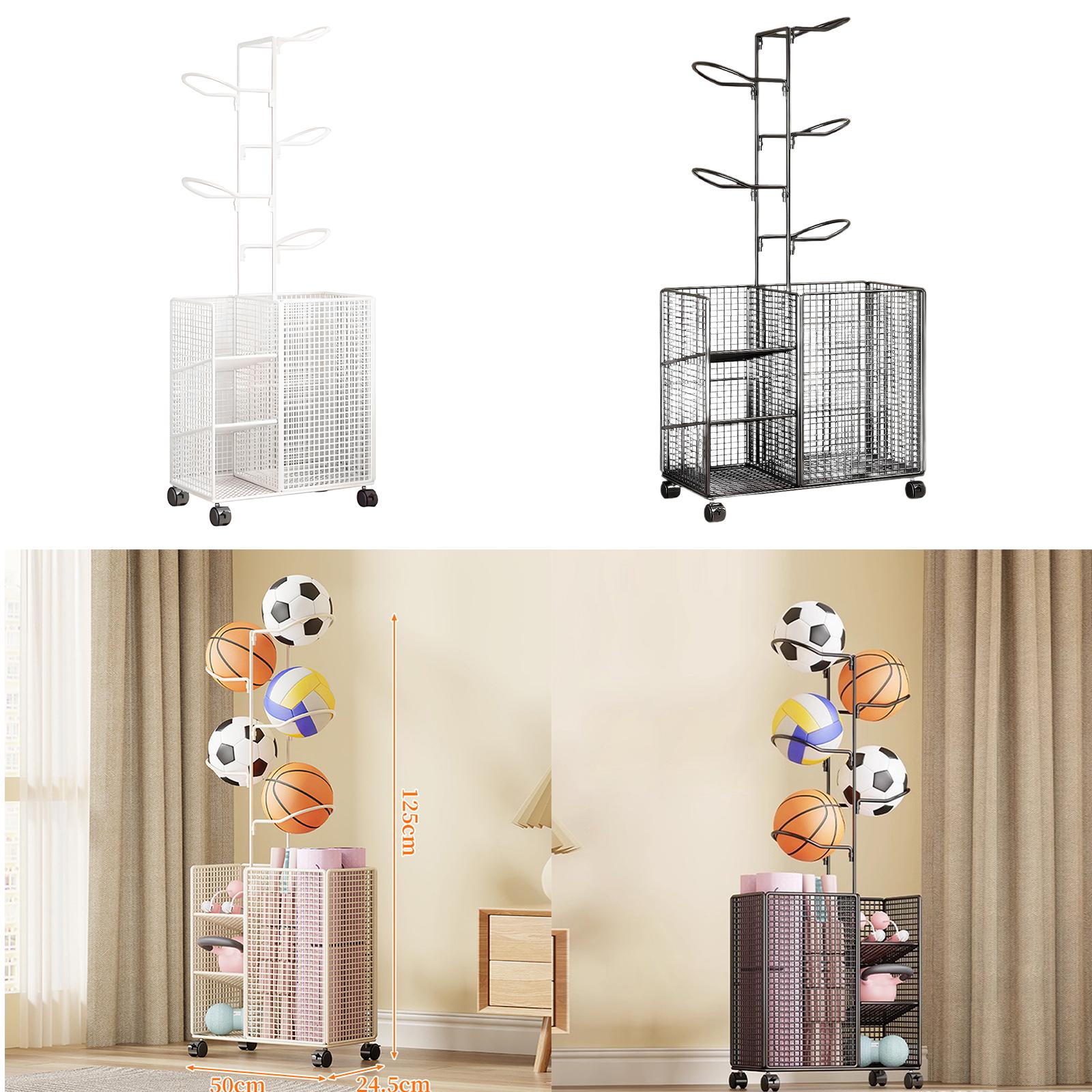 Ball Storage Rack Vertical Bas - Sports Equipment And Facilities ulasan dan harga