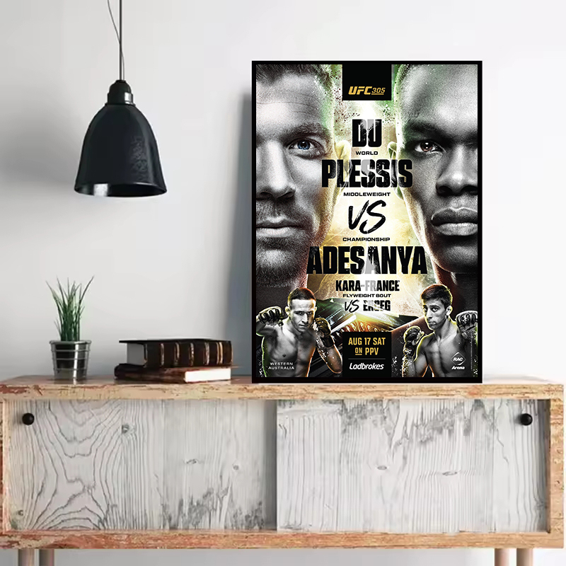 Championship Title Fight Poste - Sports Equipment Poster ulasan dan harga