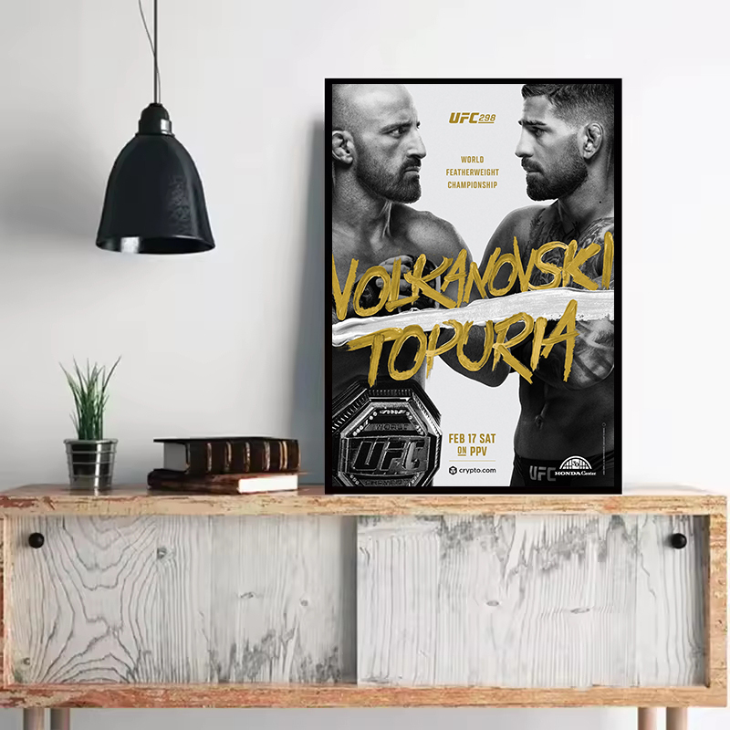 Championship Title Fight Poste - Sports Equipment Poster ulasan dan harga