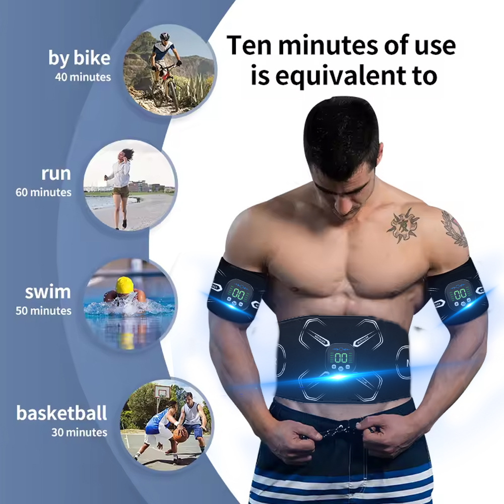 EMS Muscle Stimulator Abdomina - Sports Equipment Meaning ulasan dan harga