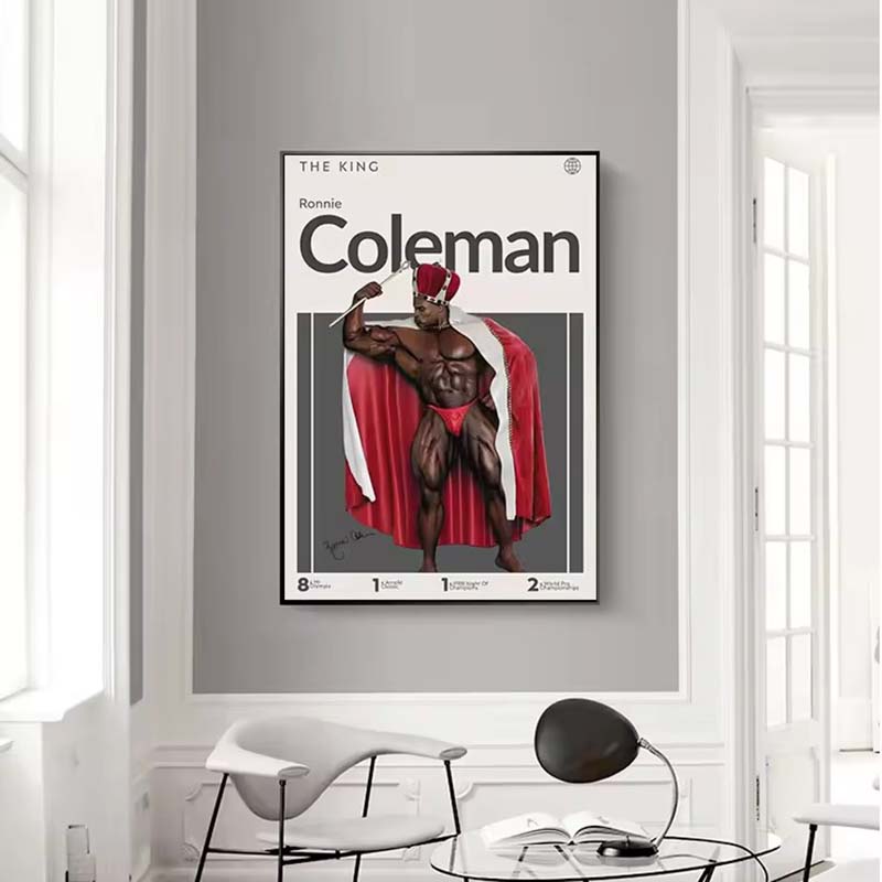 Motivation Bodybuilder Poster  - Sports Equipment Poster ulasan dan harga