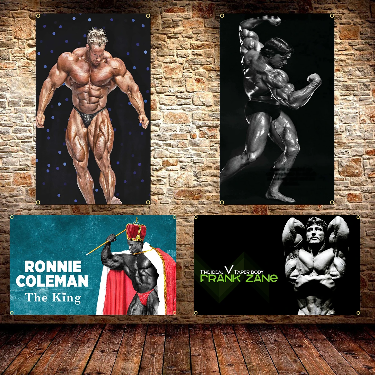 90X150CM Bodybuilding GYM Flag - Sports Equipment Poster ulasan dan harga